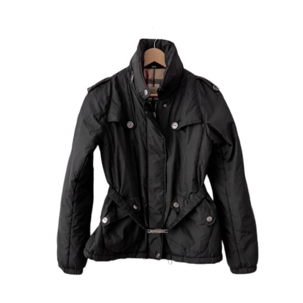 Burberry Girls Nova Check Lined Hooded Puffer Jacket